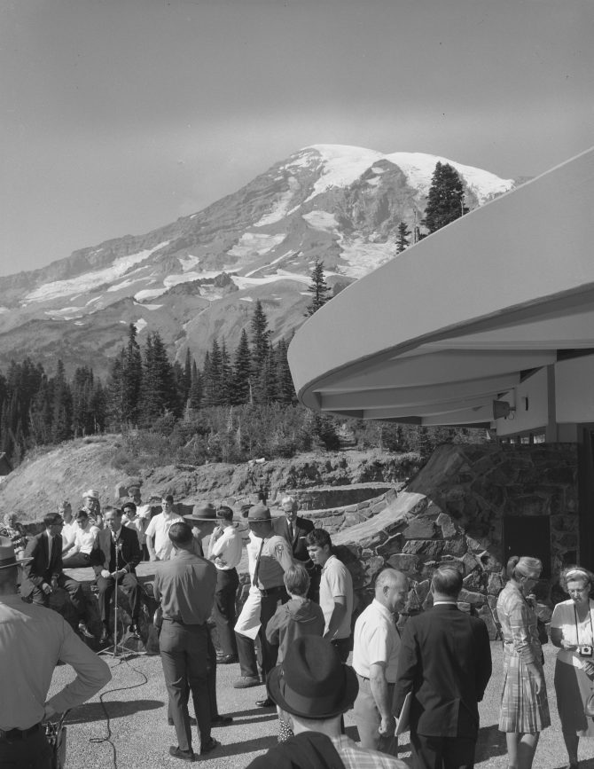 Mount Rainier Visitor’s Center, 1966 Public Library