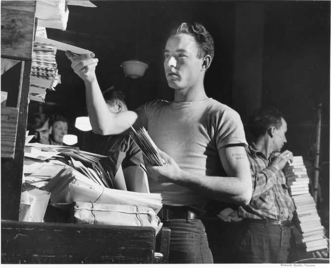 Holiday Mail, 1948 Public Library