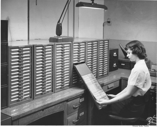 Once Upon a Time Before Computers… Public Library