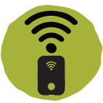 mobile hotspot web icon